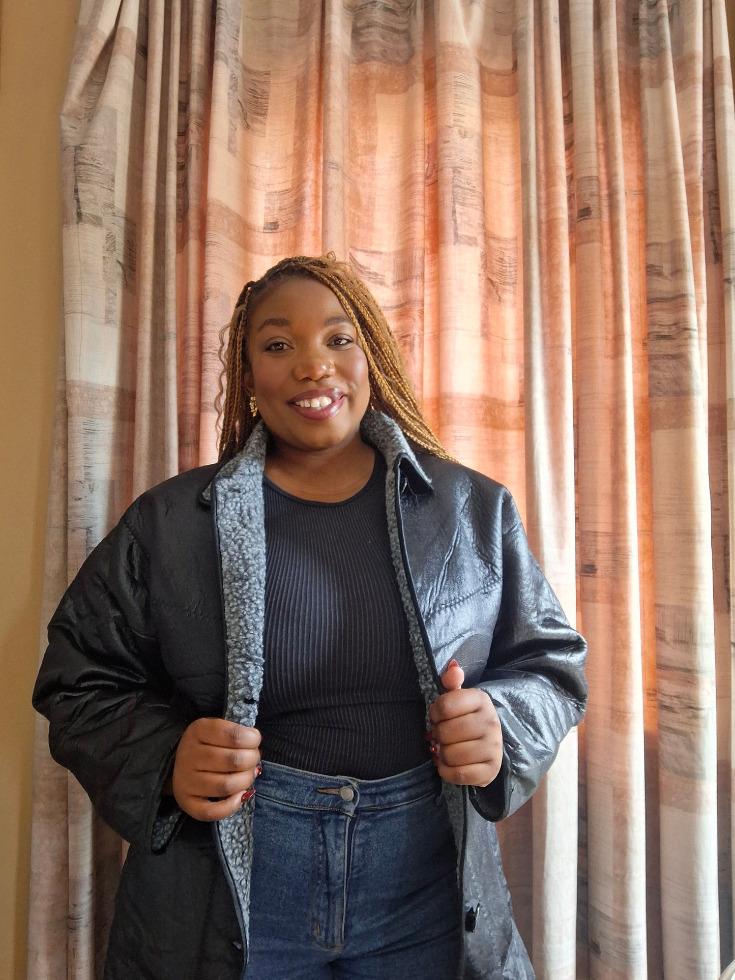 Leather Fur Jacket