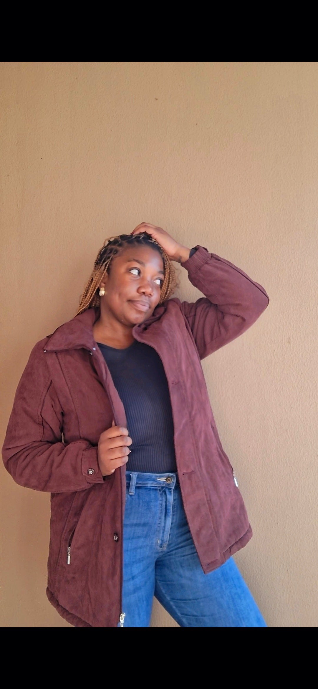 Suede Purple Jacket