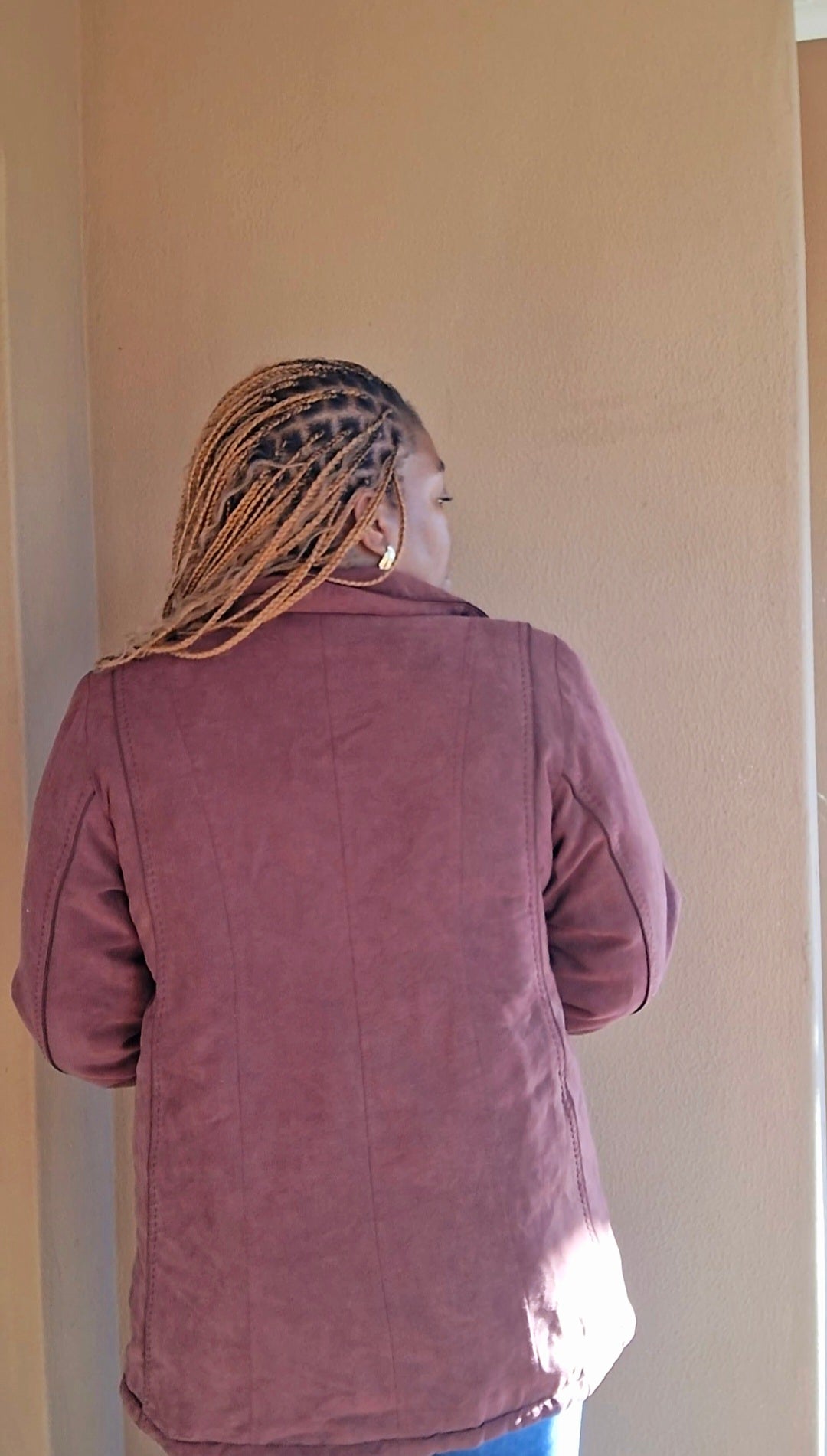 Suede Purple Jacket