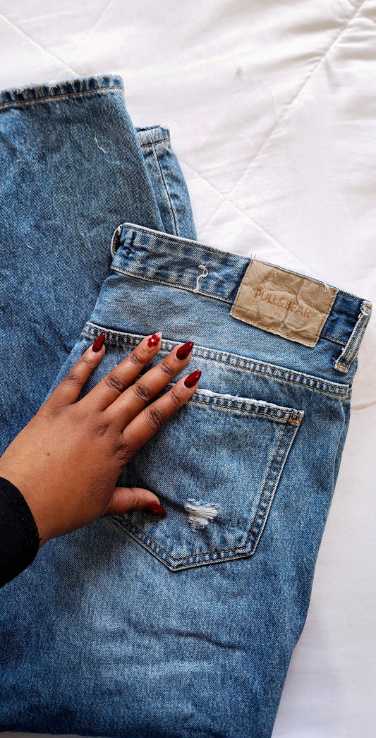 Pull&Bear Ripped Denim